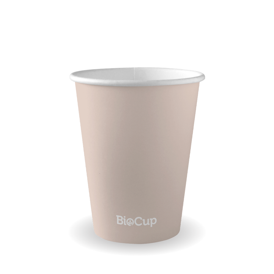 390ml / 12oz (90mm) Stone Single Wall BioCup