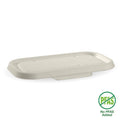750 & 1,000ml White Plant Fibre Takeaway Lid