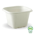 630ml White Plant Fibre Takeaway Base