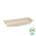 Long Plant Fibre Sushi Tray