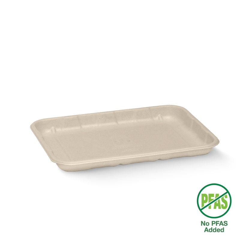 19x14x2cm / 7x5" Plant Fibre Produce Tray