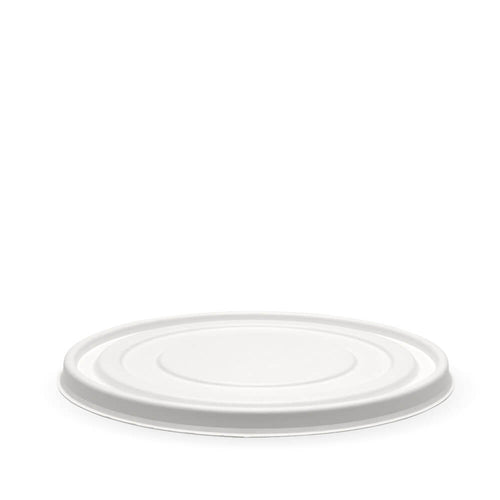 1,300ml White Plant Fibre BioBowl Lid