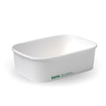 650ml White BioBoard Takeaway Base