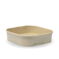 750ml Kraft BioBoard Square Takeaway Base