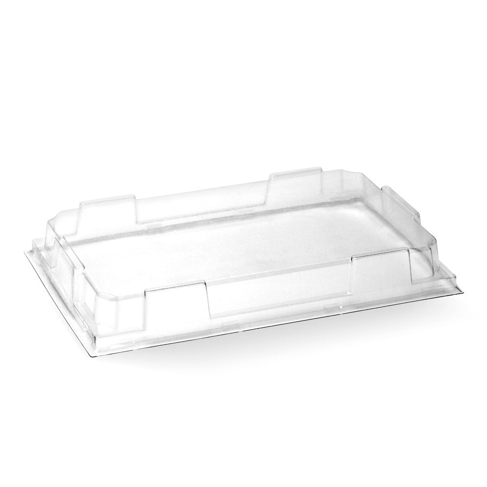 Large BioBoard Sushi Tray PET Lid