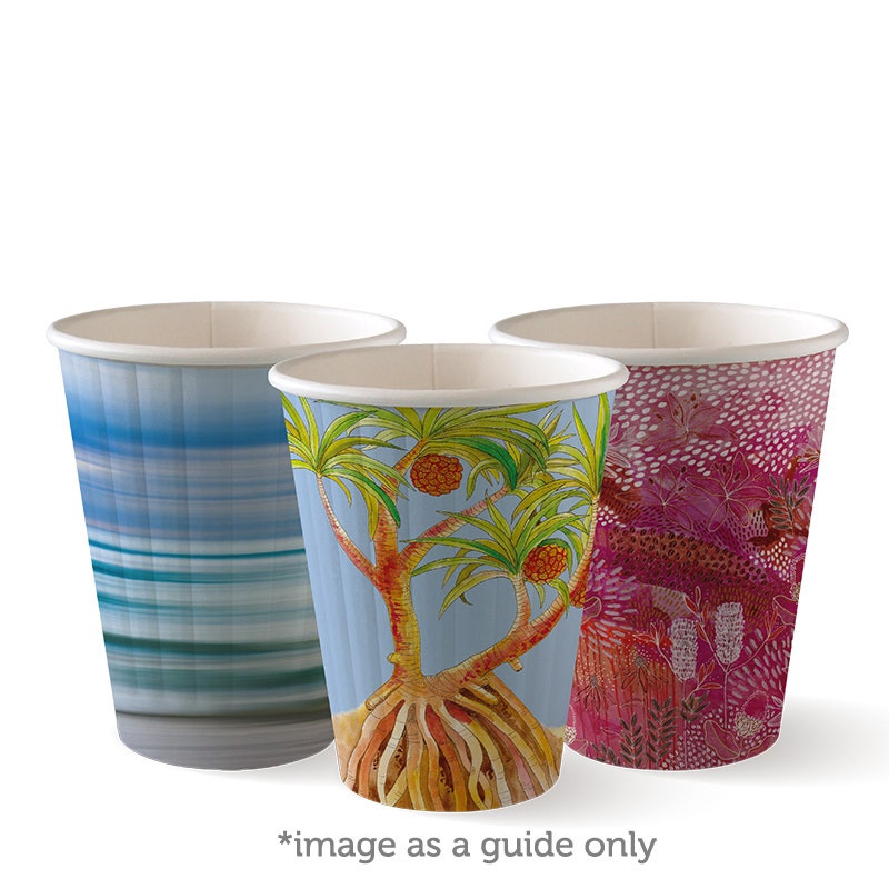 255ml / 8oz (80mm) Art Series Double Wall BioCup