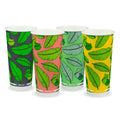 650ml / 22oz (90mm) Leaf Cold Paper BioCup