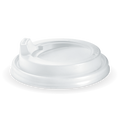 80mm Small White PS Sipper BioCup Lid