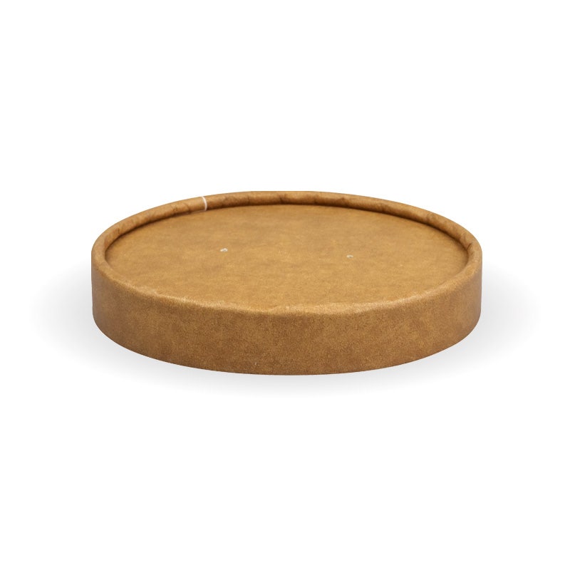 250ml / 8oz Kraft Paper BioBowl Lid