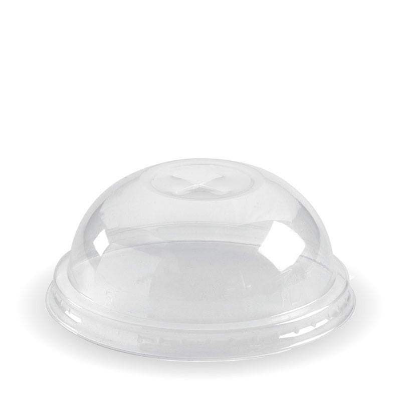 60-280ml Dome X-Slot Clear BioCup Lid