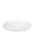 60-280ml Flat No Hole Clear BioCup Lid