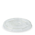 300-700ml Flat Straw Hole Clear BioCup Lid