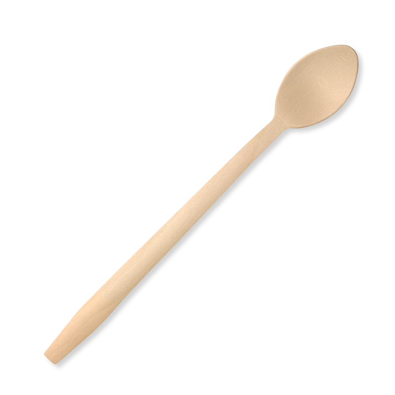 20cm Tall Coated Wood Teaspoon